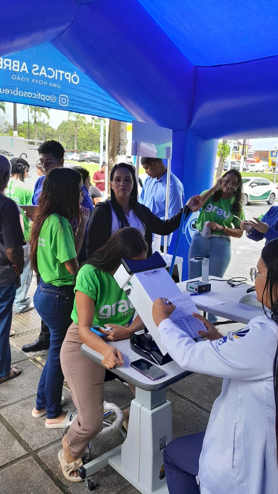 Foto de uma feira de empregabilidade anterior