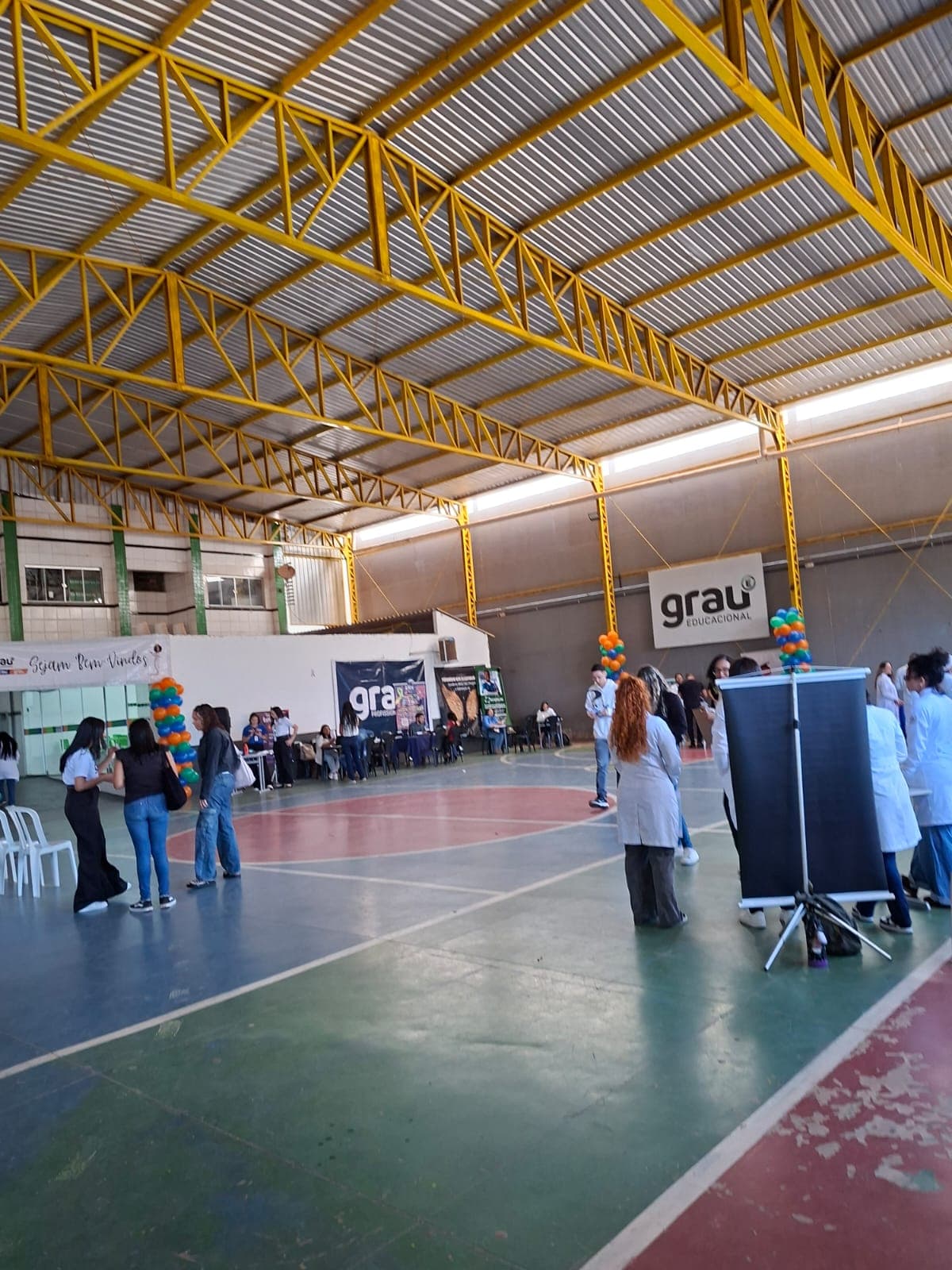 Foto de uma feira de empregabilidade anterior